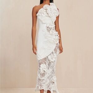 Cult Gaia Galla Crochet Gown | size Large